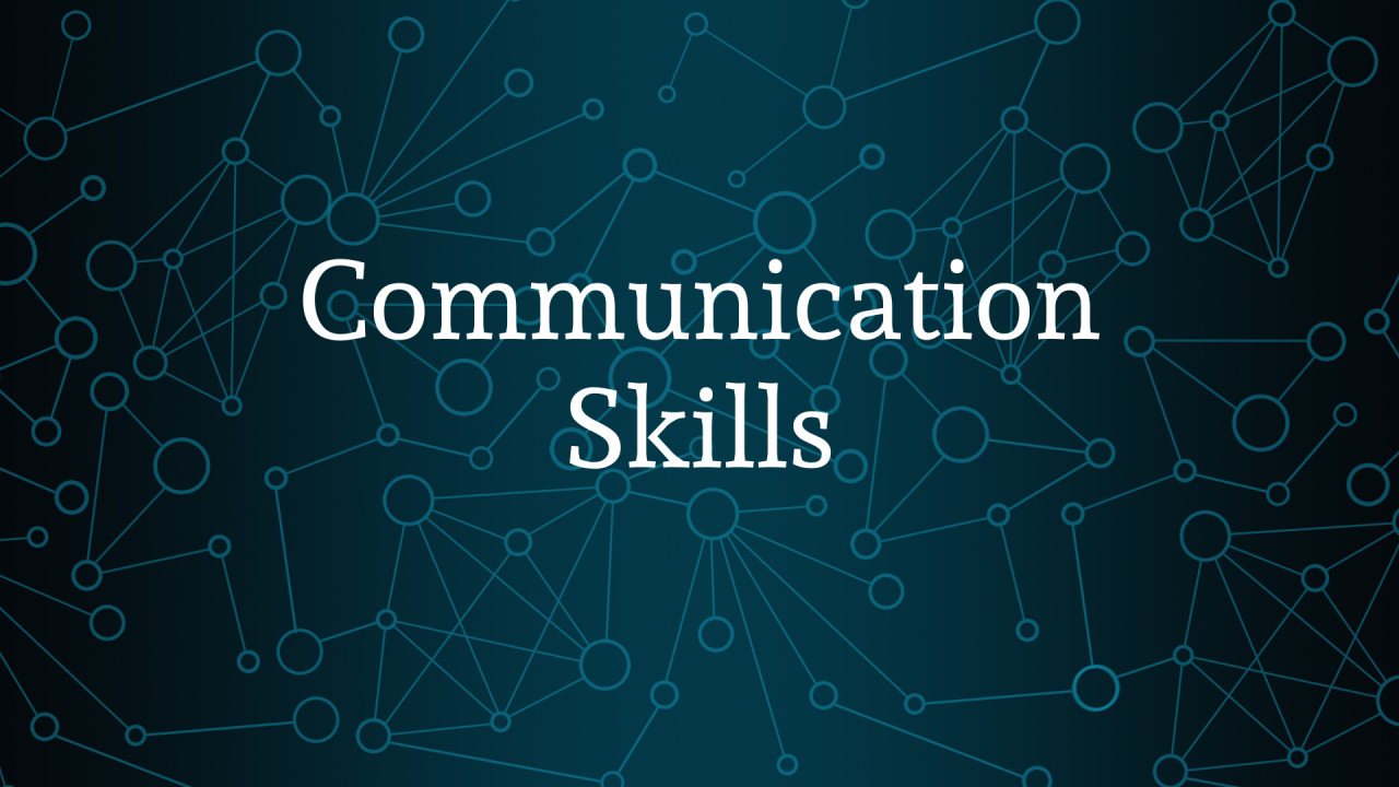 Presentation & Communication Skills